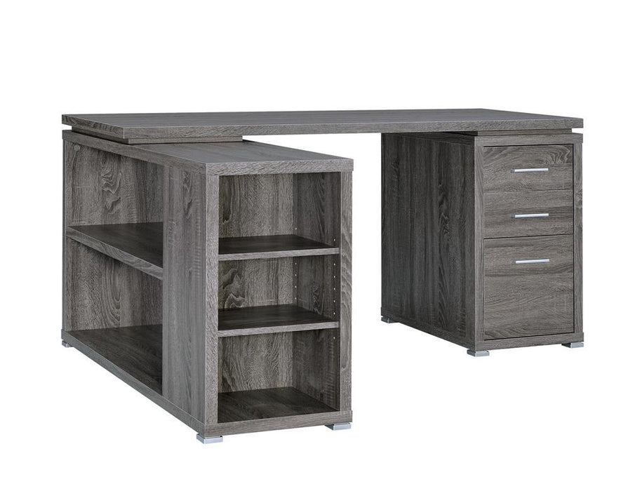 Yvette L-shape Office Desk - Tony’s Furniture Store & Linen (GA) - Multi Location