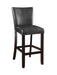 Alberton Upholstered Bar Stools Black and Cappuccino (Set of 2) - Tony’s Furniture Store & Linen (GA) - Multi Location