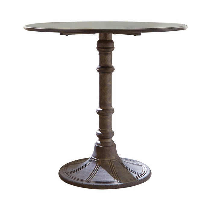 Oswego Round Bistro Dining Table Bronze - Tony’s Furniture Store & Linen (GA) - Multi Location
