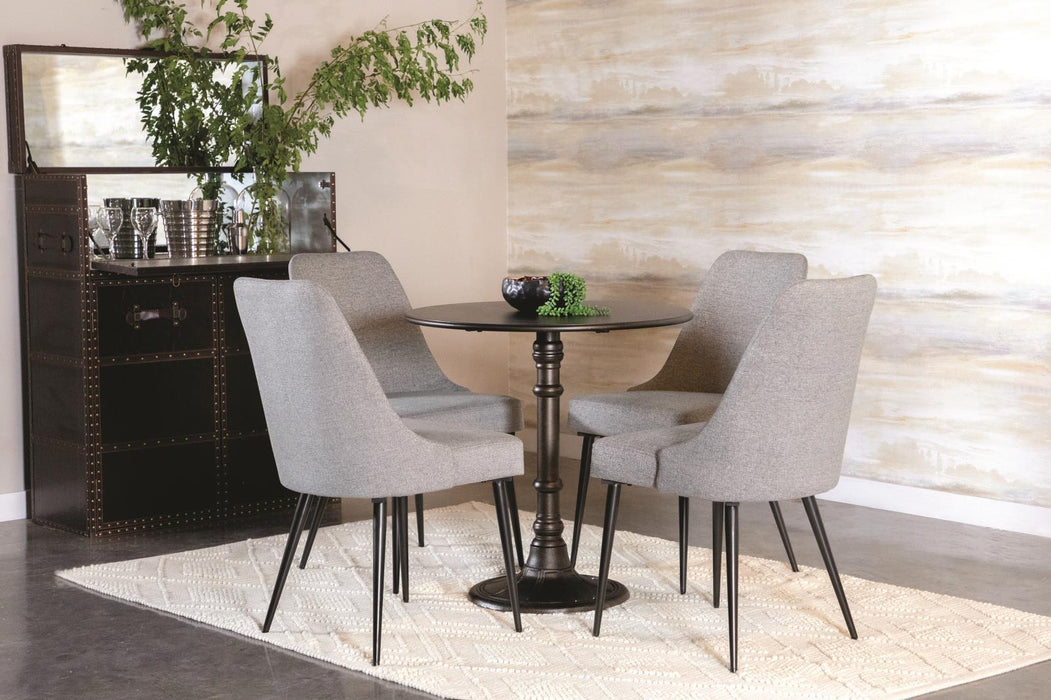 Oswego Round Bistro Dining Table Bronze - Tony’s Furniture Store & Linen (GA) - Multi Location