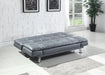 Dilleston Tufted Back Upholstered Sofa Bed Grey - Tony’s Furniture Store & Linen (GA) - Multi Location