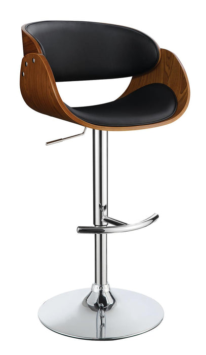 Dana Adjustable Bar Stool Black and Chrome - Tony’s Furniture Store & Linen (GA) - Multi Location