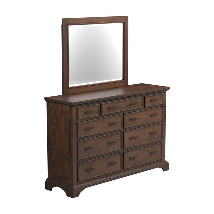 Elk Grove 9-drawer Dresser with Jewelry Tray Vintage Bourbon - Tony’s Furniture Store & Linen (GA) - Multi Location