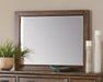 Elk Grove Rectangular Dresser Mirror Vintage Bourbon - Tony’s Furniture Store & Linen (GA) - Multi Location