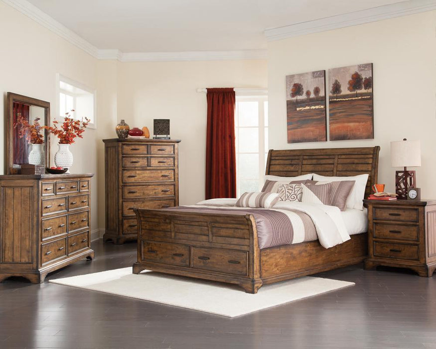 Elk Grove 9-drawer Dresser with Jewelry Tray Vintage Bourbon - Tony’s Furniture Store & Linen (GA) - Multi Location