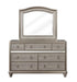 Bling Game Arched Dresser Mirror Metallic Platinum - Tony’s Furniture Store & Linen (GA) - Multi Location