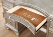 Bling Game 9-drawer Vanity Desk Metallic Platinum - Tony’s Furniture Store & Linen (GA) - Multi Location