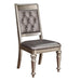 Bling Game Open Back Side Chairs Metallic (Set of 2) - Tony’s Furniture Store & Linen (GA) - Multi Location
