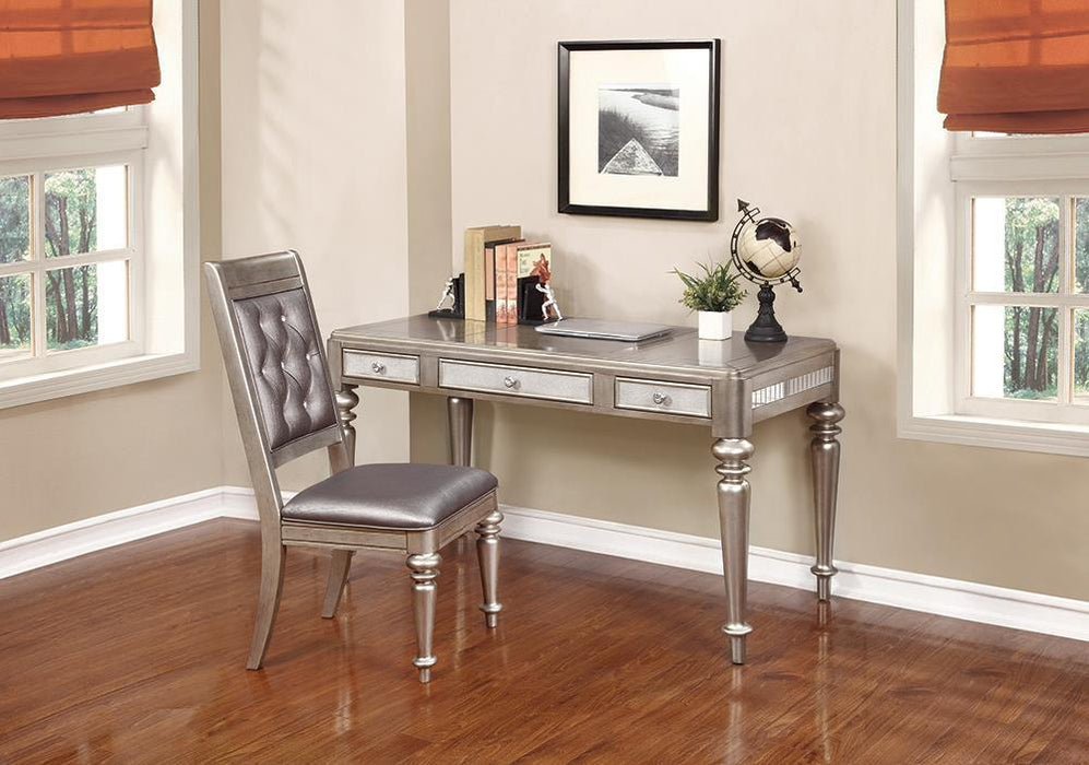Bling Game Open Back Side Chairs Metallic (Set of 2) - Tony’s Furniture Store & Linen (GA) - Multi Location