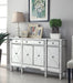 Aconitum 4-door Wine Cabinet Clear Mirror - Tony’s Furniture Store & Linen (GA) - Multi Location