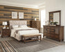 Devon Tufted Upholstered Eastern King Bed Beige - Tony’s Furniture Store & Linen (GA) - Multi Location