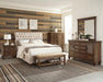 Devon Tufted Upholstered Queen Bed Beige - Tony’s Furniture Store & Linen (GA) - Multi Location