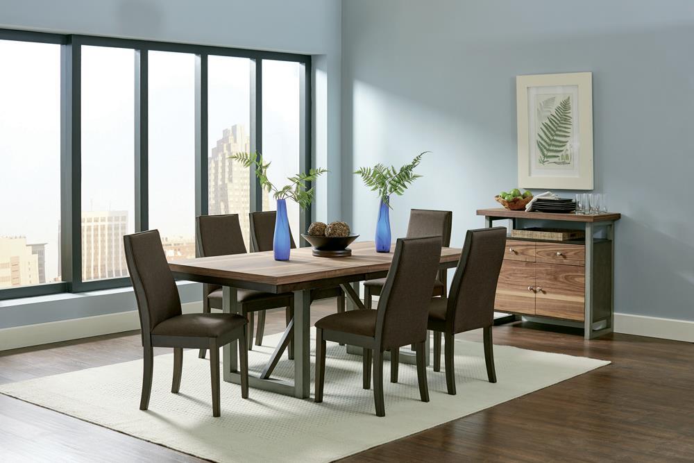 Spring Creek Dining Table with Extension Leaf Natural Walnut - Tony’s Furniture Store & Linen (GA) - Multi Location