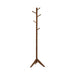 Devlin Coat Rack with 6 Hooks Walnut - Tony’s Furniture Store & Linen (GA) - Multi Location