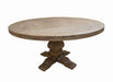 Florence Round Pedestal Dining Table Rustic Smoke - Tony’s Furniture Store & Linen (GA) - Multi Location