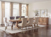 Florence Double Pedestal Dining Table Rustic Smoke - Tony’s Furniture Store & Linen (GA) - Multi Location
