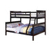 Chapman Twin Over Full Bunk Bed Black - Tony’s Furniture Store & Linen (GA) - Multi Location