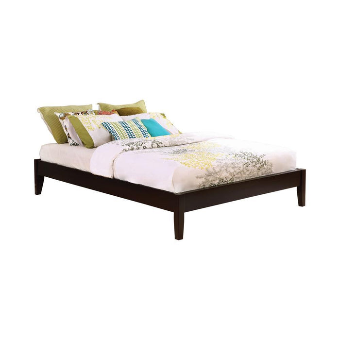 Hounslow Eastern King Universal Platform Bed Cappuccino - Tony’s Furniture Store & Linen (GA) - Multi Location