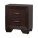 Kauffman 2-drawer Nightstand Dark Cocoa - Tony’s Furniture Store & Linen (GA) - Multi Location