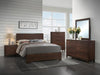 Edmonton Eastern King Panel Bed Rustic Tobacco - Tony’s Furniture Store & Linen (GA) - Multi Location