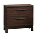Edmonton 2-drawer Nightstand Rustic Tobacco - Tony’s Furniture Store & Linen (GA) - Multi Location