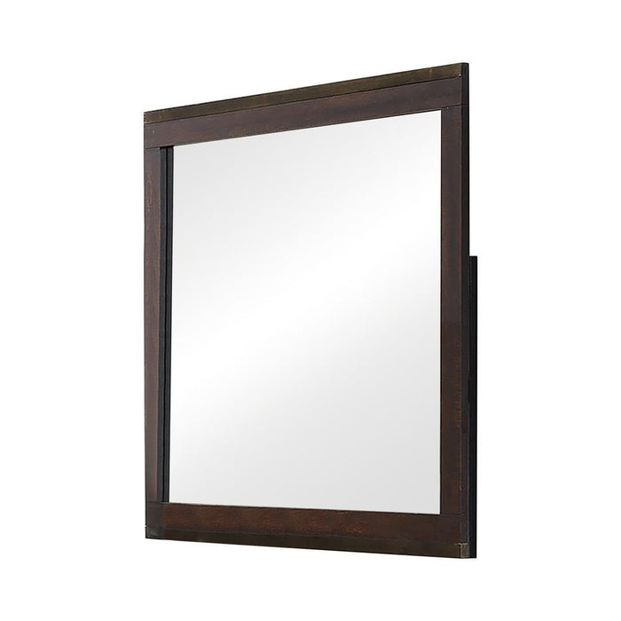 Edmonton Dresser Mirror Rustic Tobacco - Tony’s Furniture Store & Linen (GA) - Multi Location