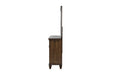 Franco 5-drawer Dresser with 2 Louvered Doors Burnished Oak - Tony’s Furniture Store & Linen (GA) - Multi Location