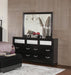 Barzini Rectangular Dresser Mirror Black - Tony’s Furniture Store & Linen (GA) - Multi Location
