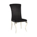 Betty Upholstered Side Chairs Black and Chrome (Set of 4) - Tony’s Furniture Store & Linen (GA) - Multi Location