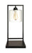 Shoto Glass Shade Table Lamp Black - Tony’s Furniture Store & Linen (GA) - Multi Location
