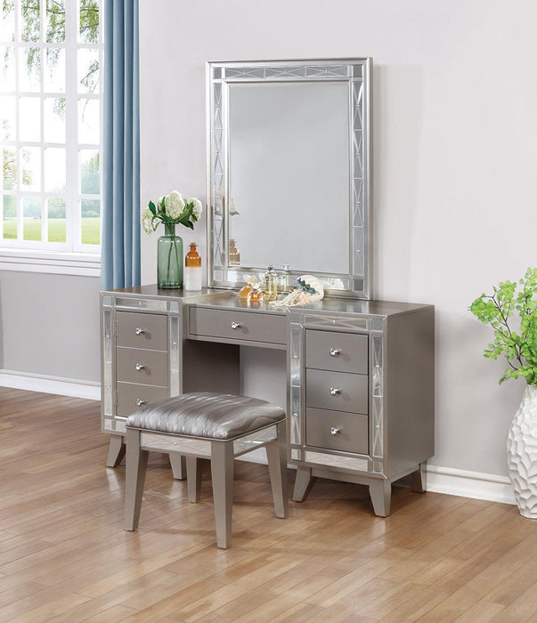 Leighton Vanity Mirror Metallic Mercury - Tony’s Furniture Store & Linen (GA) - Multi Location
