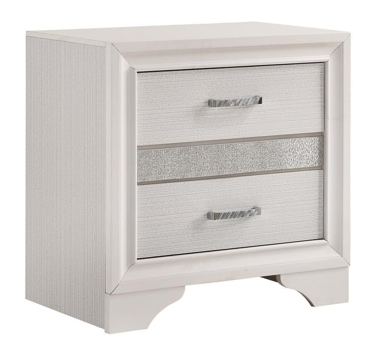 Miranda 2-drawer Nightstand Tray White - Tony’s Furniture Store & Linen (GA) - Multi Location