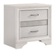 Miranda 2-drawer Nightstand Tray White - Tony’s Furniture Store & Linen (GA) - Multi Location