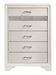 Miranda 5-drawer Chest White and Rhinestone - Tony’s Furniture Store & Linen (GA) - Multi Location