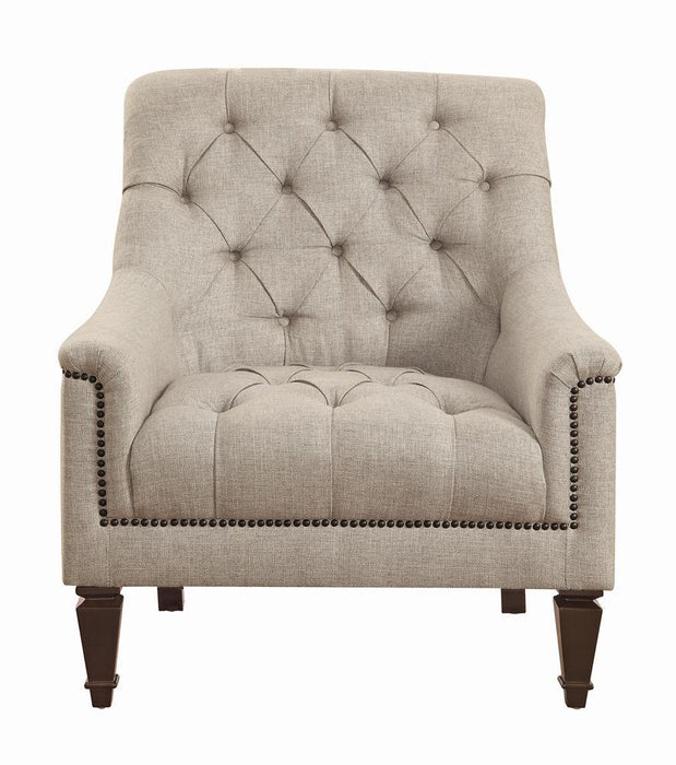 Avonlea Sloped Arm Upholstered Chair Grey - Tony’s Furniture Store & Linen (GA) - Multi Location