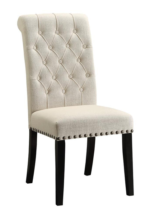 Alana Tufted Back Upholstered Side Chairs Beige (Set of 2) - Tony’s Furniture Store & Linen (GA) - Multi Location