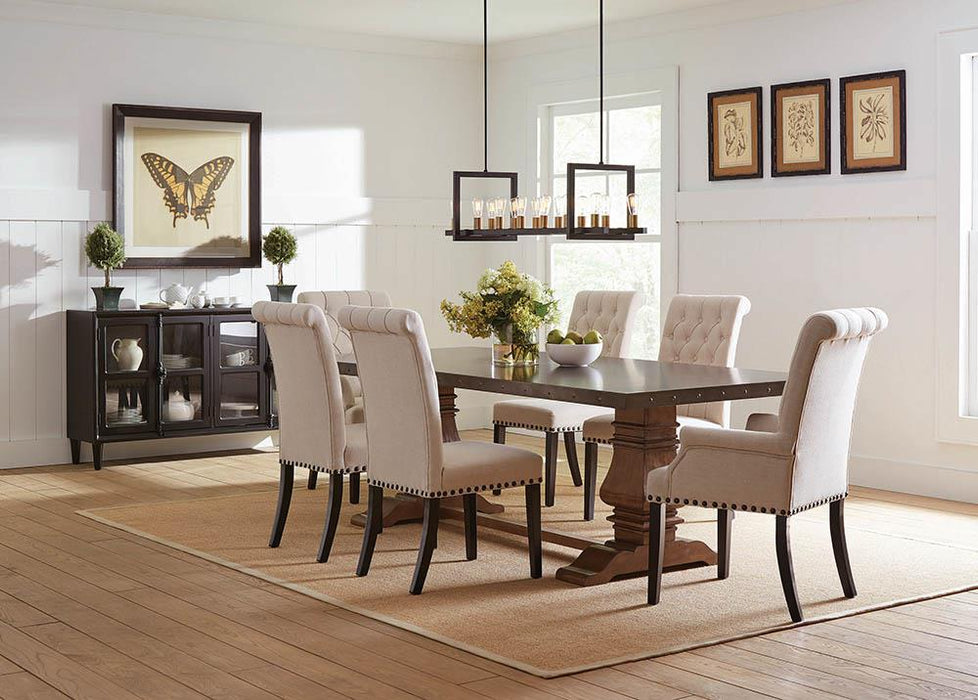 Alana Tufted Back Upholstered Side Chairs Beige (Set of 2) - Tony’s Furniture Store & Linen (GA) - Multi Location