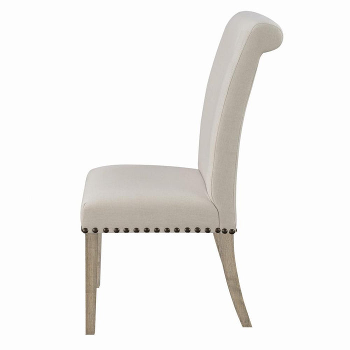 Salem Upholstered Side Chairs Rustic Smoke and Grey (Set of 2) - Tony’s Furniture Store & Linen (GA) - Multi Location