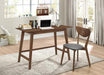 Karri 2-piece Writing Desk Set Walnut - Tony’s Furniture Store & Linen (GA) - Multi Location