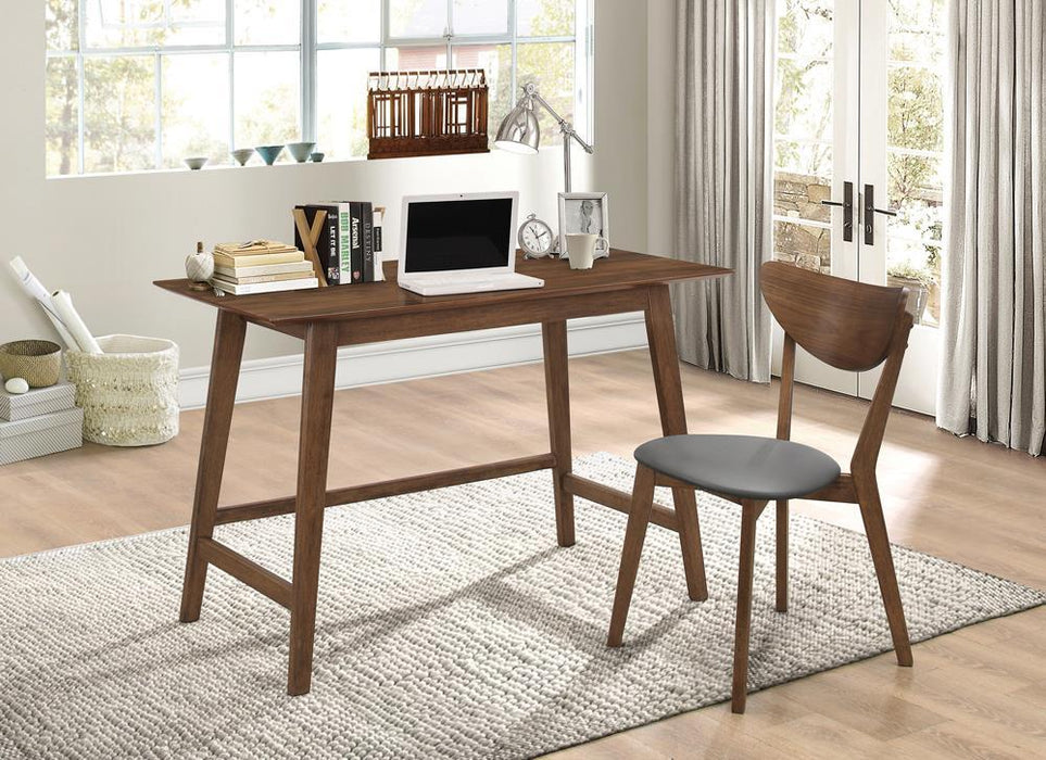Karri 2-piece Writing Desk Set Walnut - Tony’s Furniture Store & Linen (GA) - Multi Location