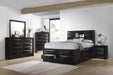 Briana Queen Platform Storage Bed Black - Tony’s Furniture Store & Linen (GA) - Multi Location