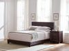 Dorian Upholstered Eastern King Bed Brown - Tony’s Furniture Store & Linen (GA) - Multi Location