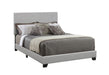 Dorian Upholstered Eastern King Bed Grey - Tony’s Furniture Store & Linen (GA) - Multi Location