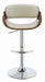 Dana Adjustable Bar Stool Ecru and Chrome - Tony’s Furniture Store & Linen (GA) - Multi Location