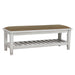 Franco Bench Brown and Antique White - Tony’s Furniture Store & Linen (GA) - Multi Location