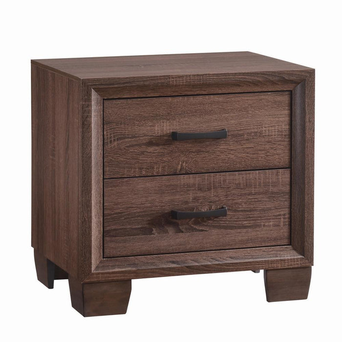 Brandon 2-drawer Nightstand Medium Warm Brown - Tony’s Furniture Store & Linen (GA) - Multi Location