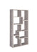 Theo 10-shelf Bookcase Grey Driftwood - Tony’s Furniture Store & Linen (GA) - Multi Location
