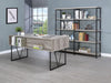 Analiese 4-shelf Open Bookcase Grey Driftwood - Tony’s Furniture Store & Linen (GA) - Multi Location