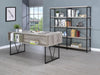 Analiese 4-shelf Open Bookcase Grey Driftwood - Tony’s Furniture Store & Linen (GA) - Multi Location