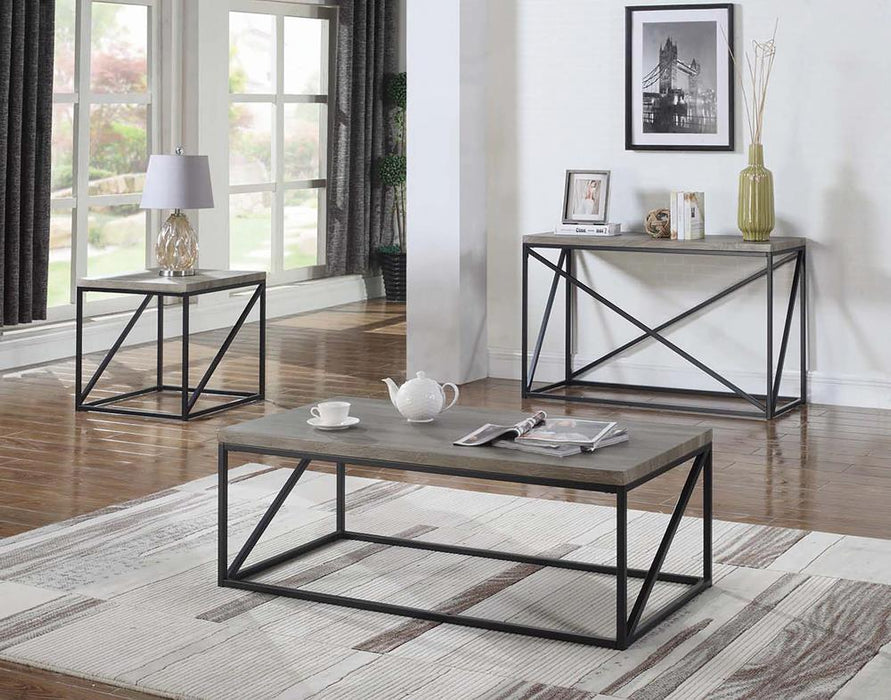 Birdie Rectangular Coffee Table Sonoma Grey - Tony’s Furniture Store & Linen (GA) - Multi Location